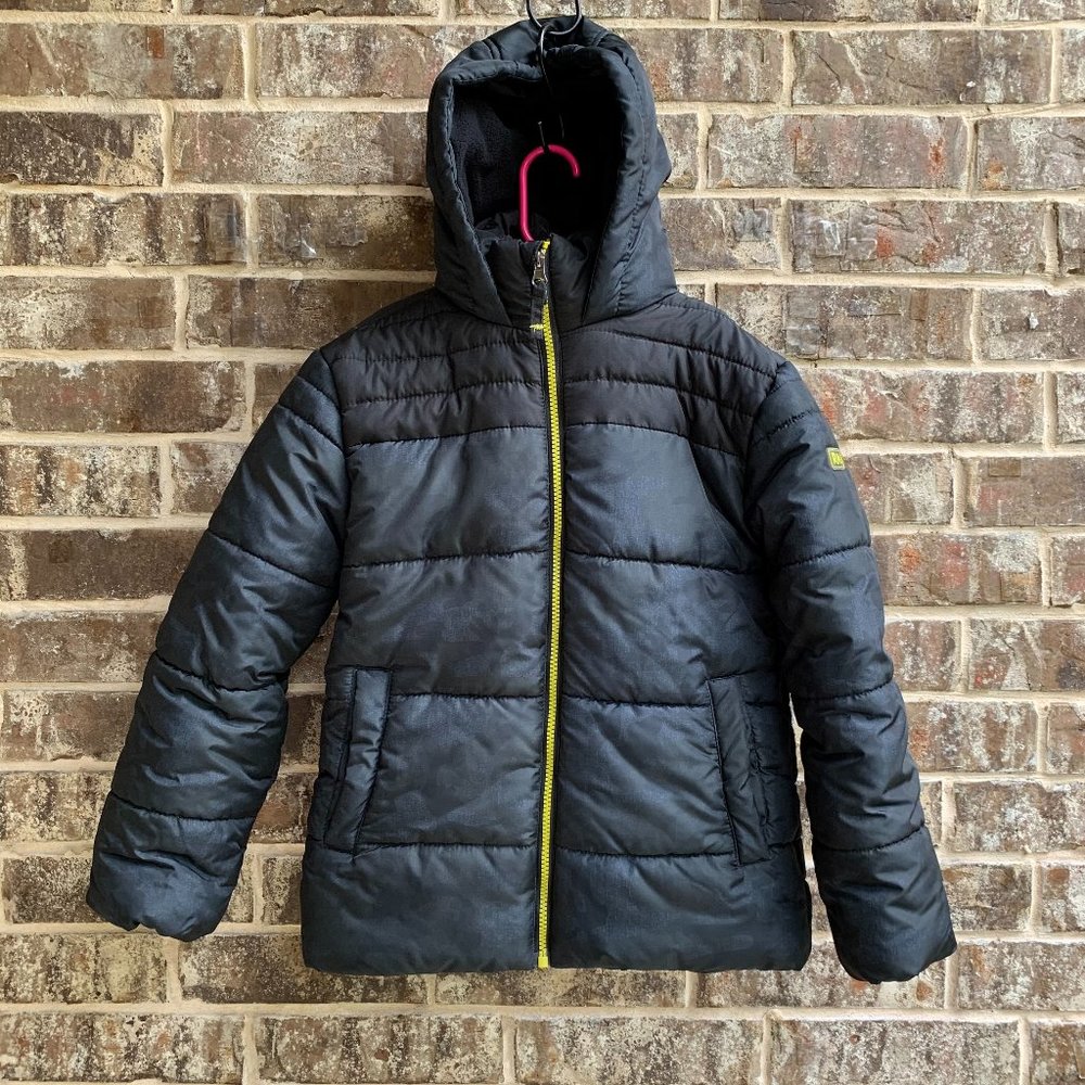Black Puffer Jacket for Kids